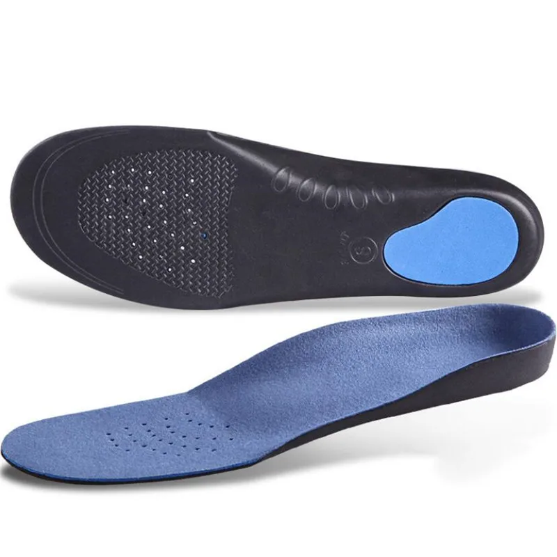 Flat Feet Arch Support Insoles Orthotic Height 3cm Taller Cushion 3D Premium Comfortable Plush Cloth Orthopedic Insoles Foot Pad