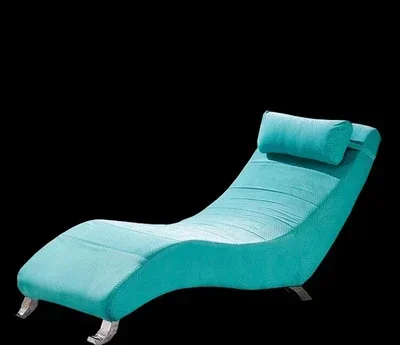 S type lazy sofa chair hotel office lounge chair couple fun acacia lounge chair/European and American hotel fun lounge chairs