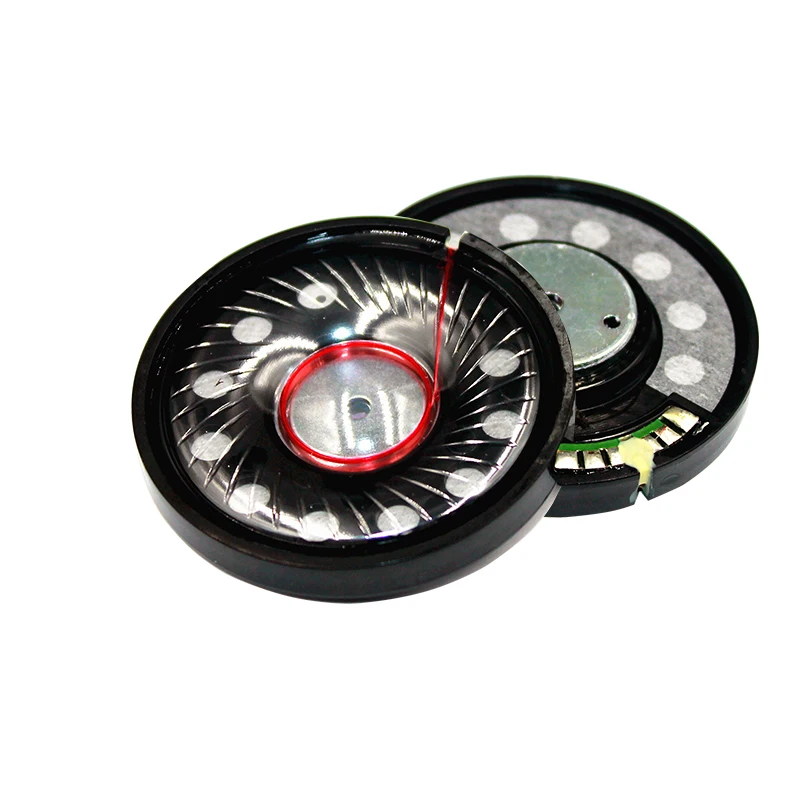 50mm Head-Mounted Speaker Unit 28Ohm Nano Fiber Headphone Unit HIFI Fever DIY Replacement Headset Driver 2PCS