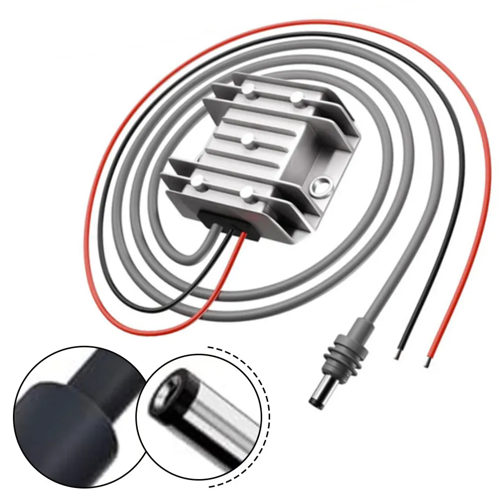 Adapter zasilania Starlink Mini DC 12V, zewnętrzny zasilacz 12V do 30V, adapter do samochodów ciężarowych, kamperów, akumulatorów.