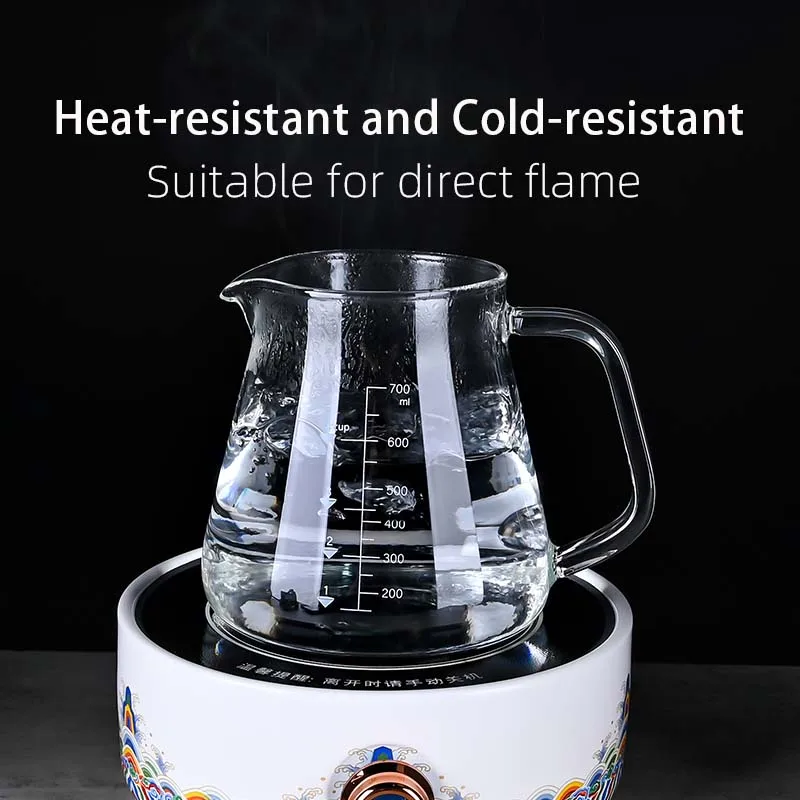 Clear Borosilicate Glass Espresso Barista Pour Over Coffee Maker Server Dripper Accessories Tools