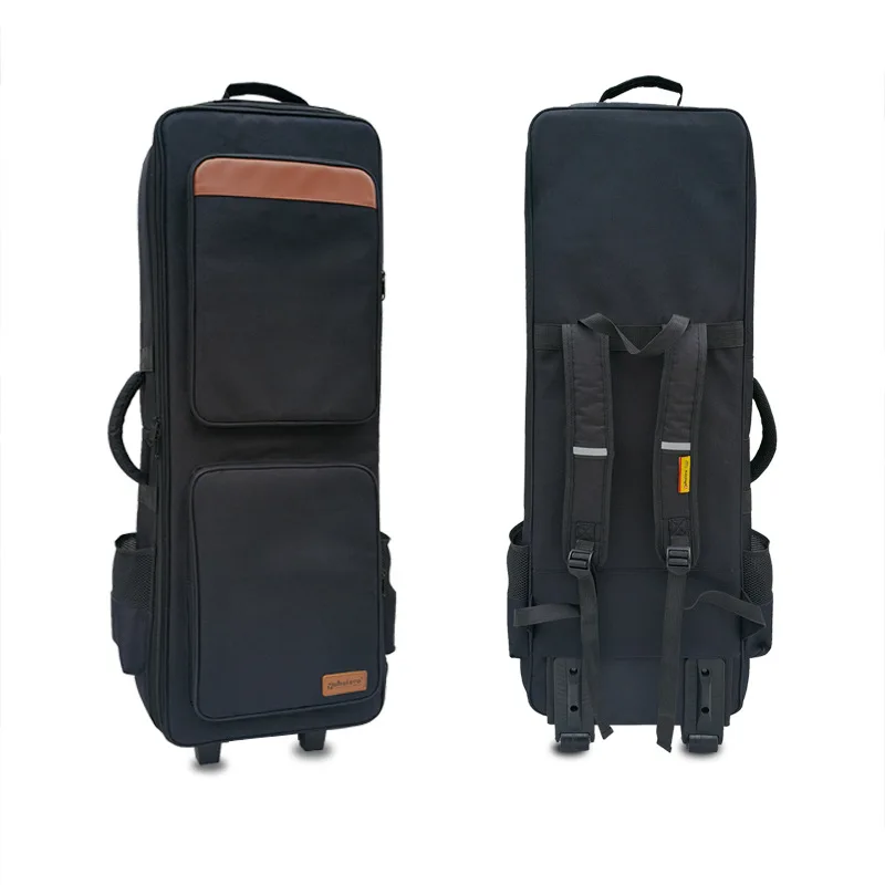 Oxford Cloth Erhu Bag Thickened Large-capacity Shockproof Shoulders Portable Movable Blowpipe Bag Musical Instrument Accessories