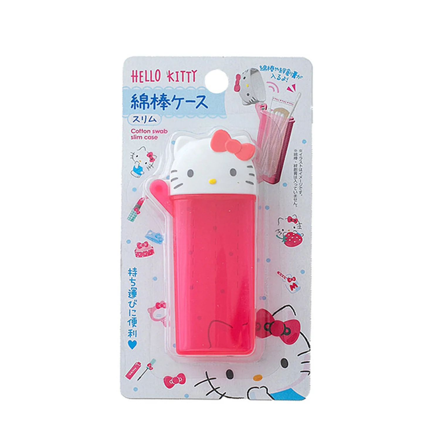 Hello Kitty, Kuromi, Cinnamoroll, My Melody – Baumwollstäbchen mit niedlichem Aufdruck, Papierstäbchen mit Baumwollspitze und Aufbewahrungsbox für die Reinigung von Make-up. – Detail 10