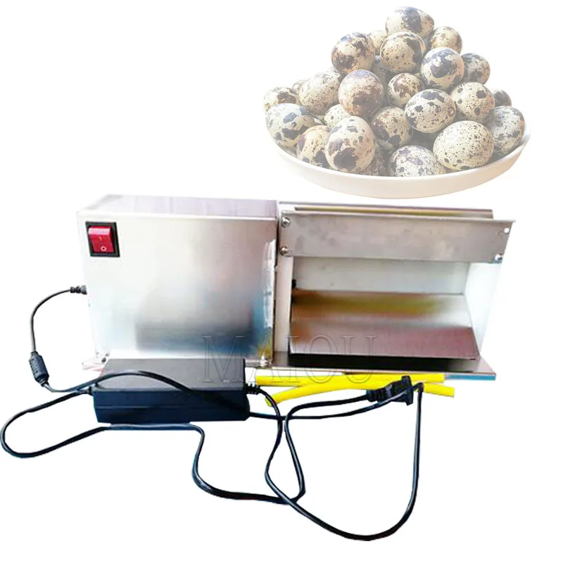 Electric Quail Egg Sheller Peeling Machine Stainless Steel Quail Egg Peeler Machine Bird Egg Shelling Machine