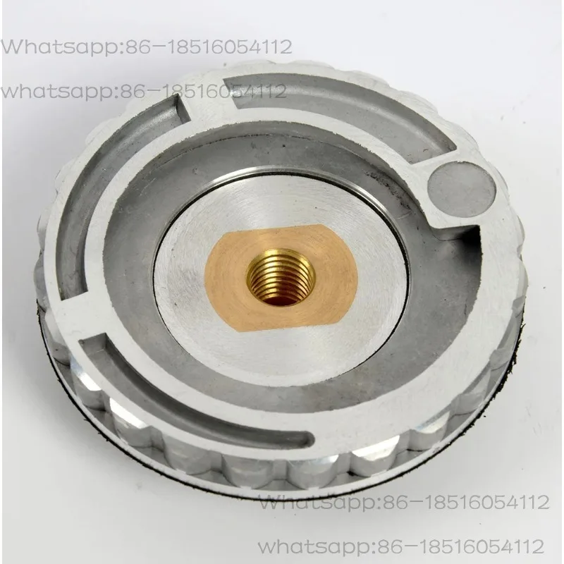 Snail buckle rubber joint stone chamfering machine adhesive disc side throwing machine touch grinding head shock absorption