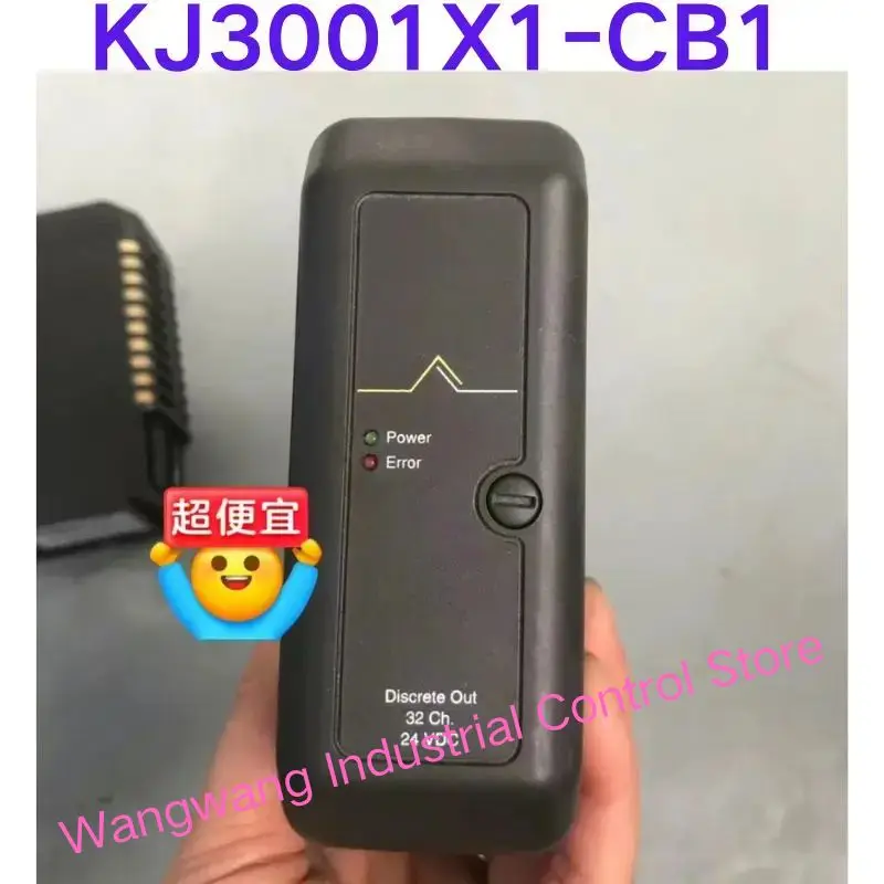 Second-hand test OK , DCS card KJ3001X1-CB1 ,Fast delivery