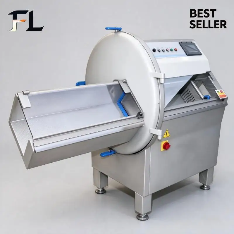 Good Sale SS304 Industrial Automatic Frozen Steak Portion Cutter Bacon Sausage Slicer Chicken Breast Beef Cutting Machine