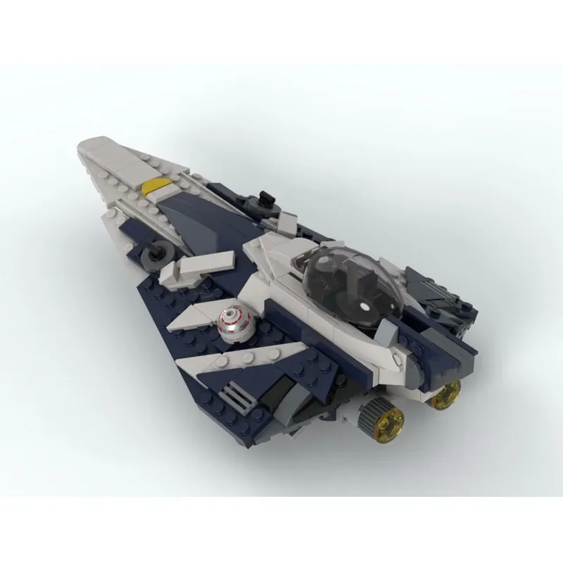 MOC-220978 새로운 도시 공중 전투기 빌딩 블록 모델 309 부품 창의적인 소년 어린이 생일 크리스마스 장난감 선물