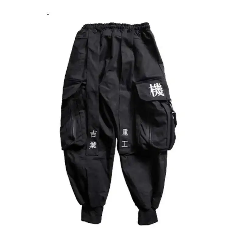 HKSH Heavy Industry Fashion Tactical Dark Cargo Pants Spring Autumn New Dark Leggings Men\'s Tide Pockets Casual Overalls HK0697