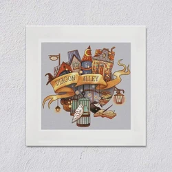 12260 Cross Stitch Kits Sets For Embroidery Cross-stitch Cross Stitch Complete Kit Stich Cross Stitch Set Needle Arts & Craft