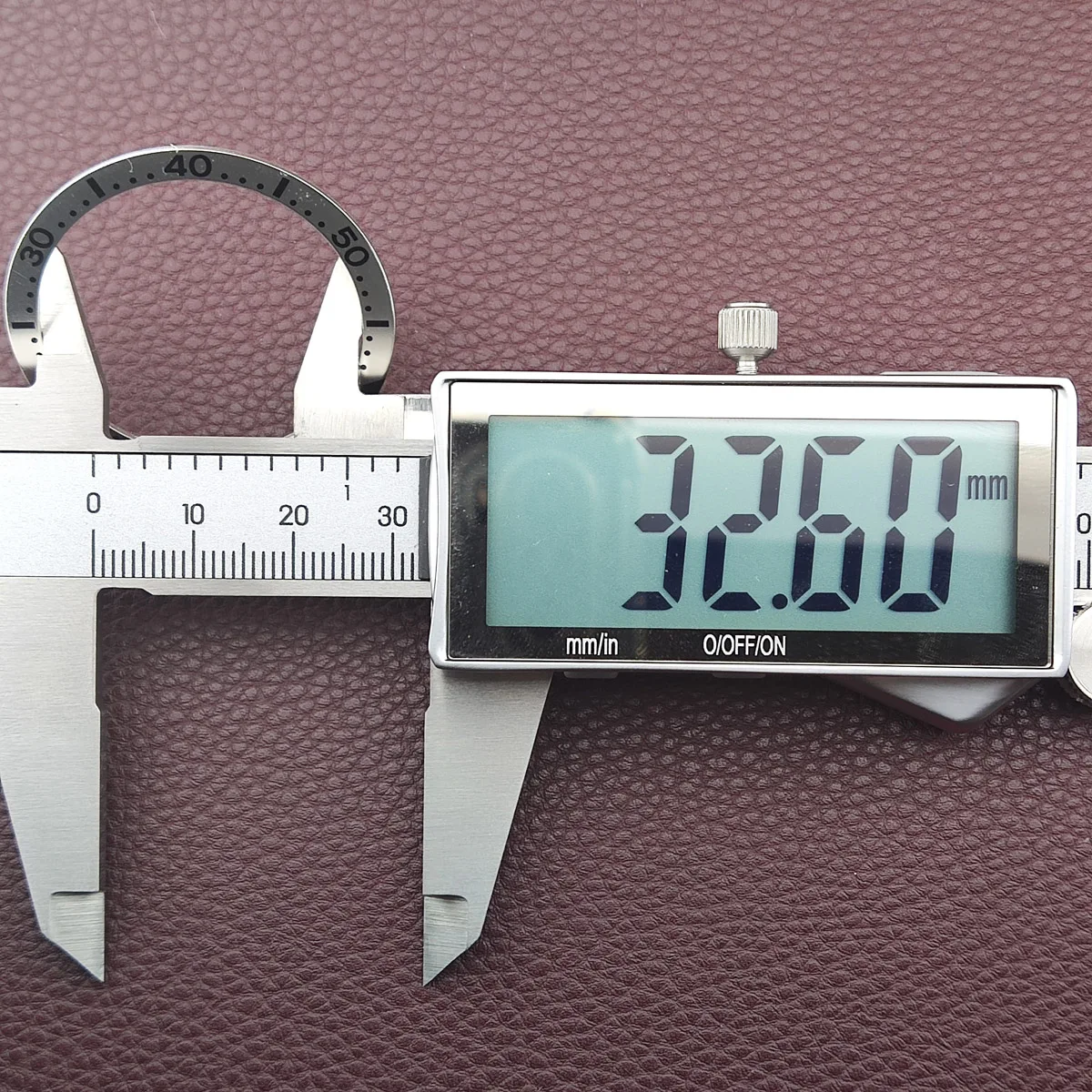 39Mm Bezel แบนอลูมิเนียม Bezel แทรกแหวน Nh35เปลี่ยนอุปกรณ์เสริม Nh36กรณี Nh35นาฬิกาอะไหล่