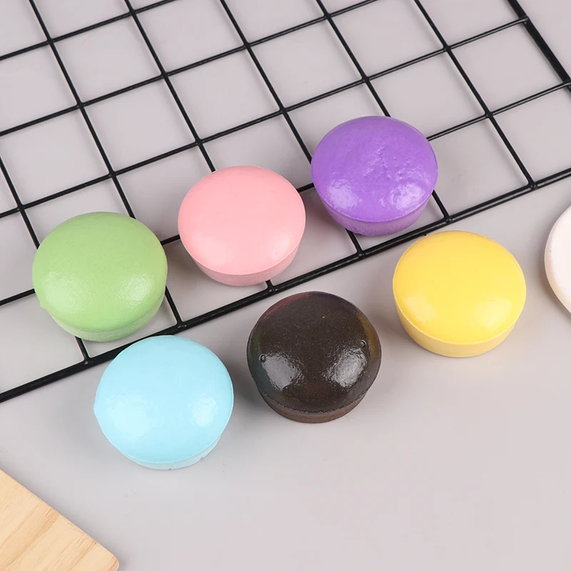 Color Cake Slow Rebound Pinch Decompression Vent Toy Mini Squishy Slow Rising Pinch Le Stress Relief Toy