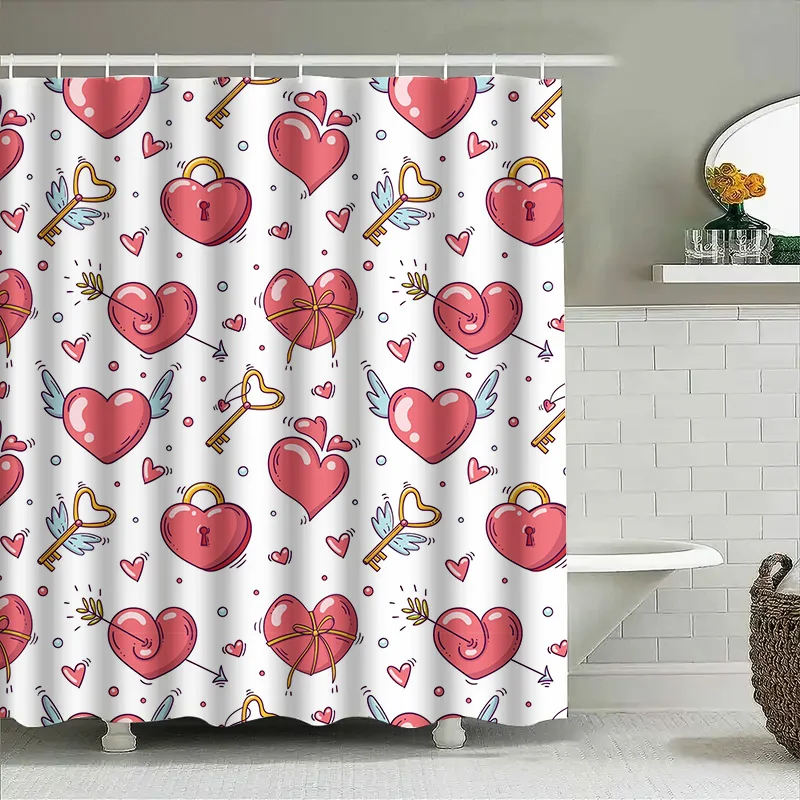 

Home shower curtains for bathroom waterproof fabric Modern Nordic style bathroom Curtains shower curtain Multiple sizes