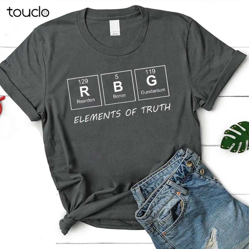 New Notorious Rbg Ruth Bader Ginsburg Periodic Table Tee Gift T-Shirt Unisex S-5Xl Xs-5Xl Custom Gift Creative Funny Tee