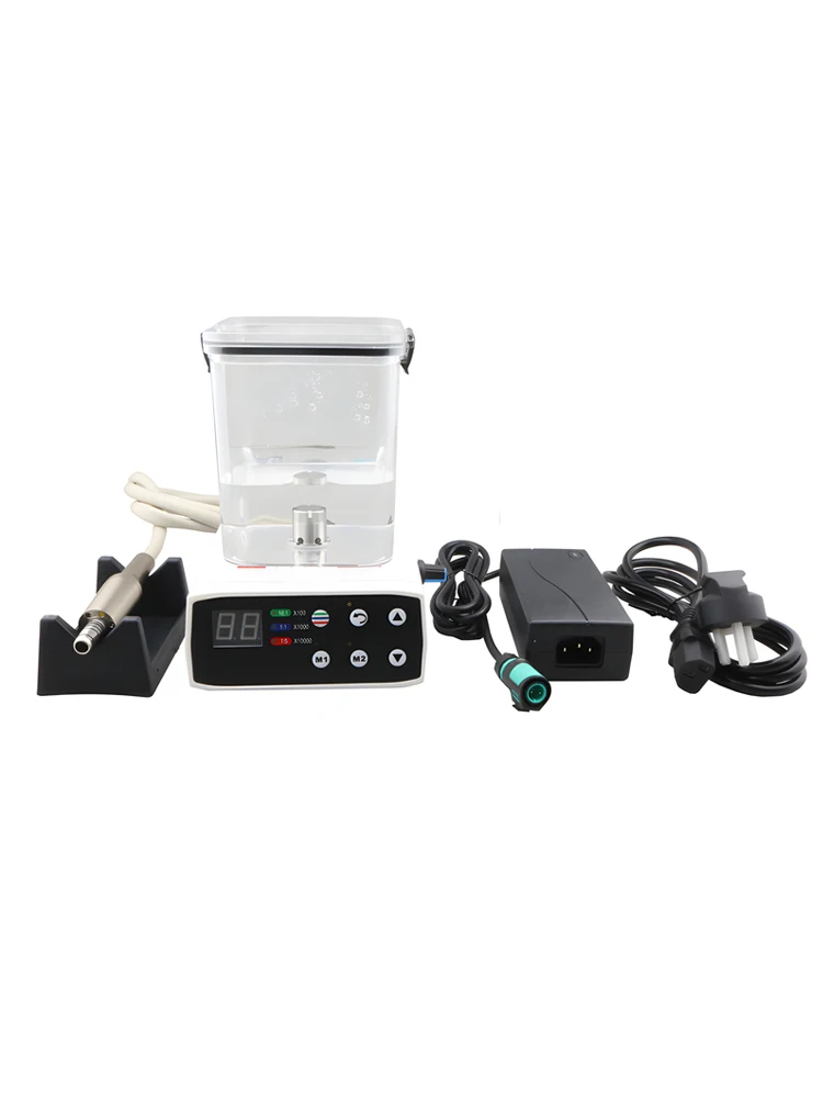 Dental-Elektromotor, bürstenloser Mikromotor mit Wassertank, internes Spray, 2/4 Löcher, passend für 1:1/1:5/16:1 Handstück, Zahnmedizin-Werkzeuge
