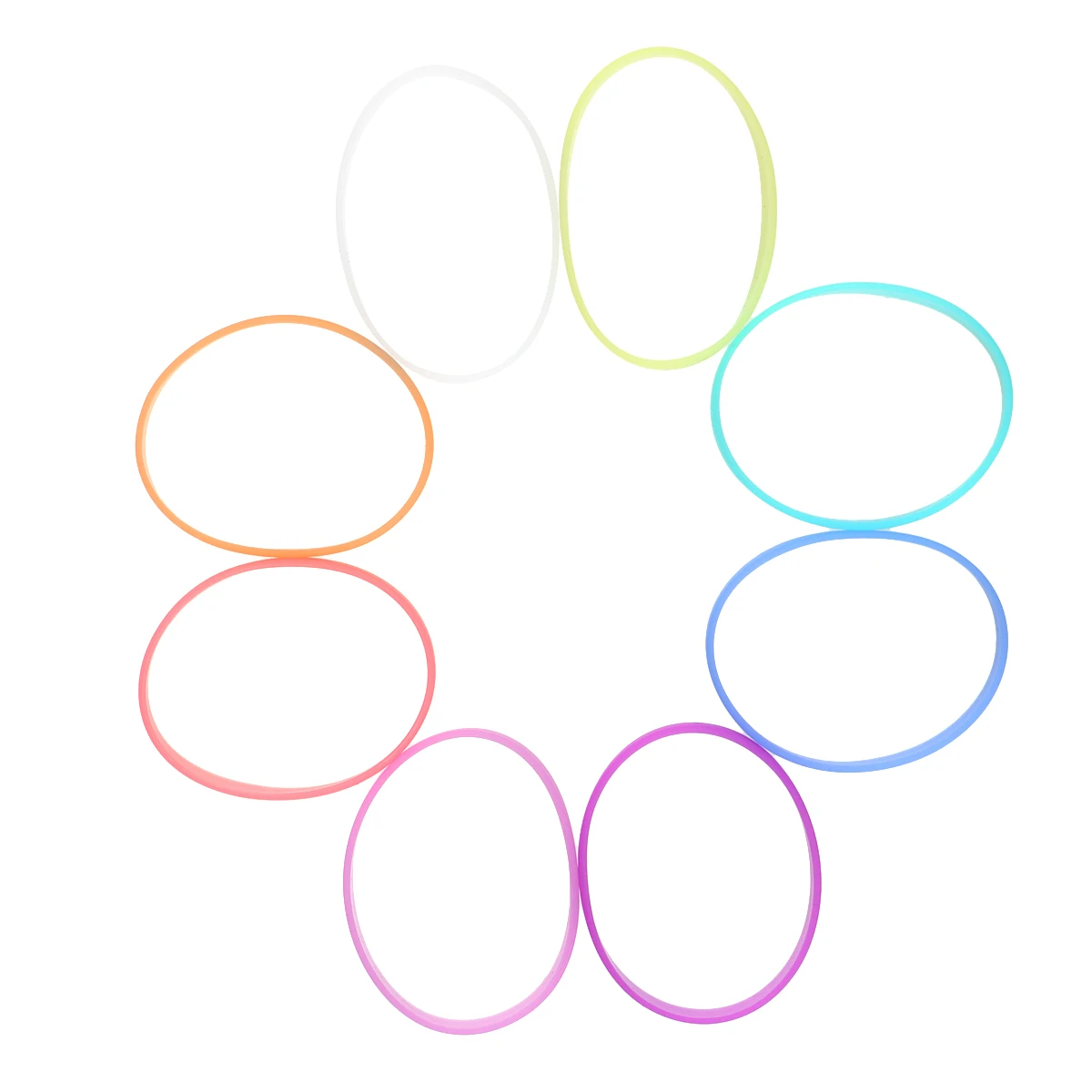 

24 PCS Luminous Bracelet Wristband Custom Wristbands Silicone Glow Dark Bracelets