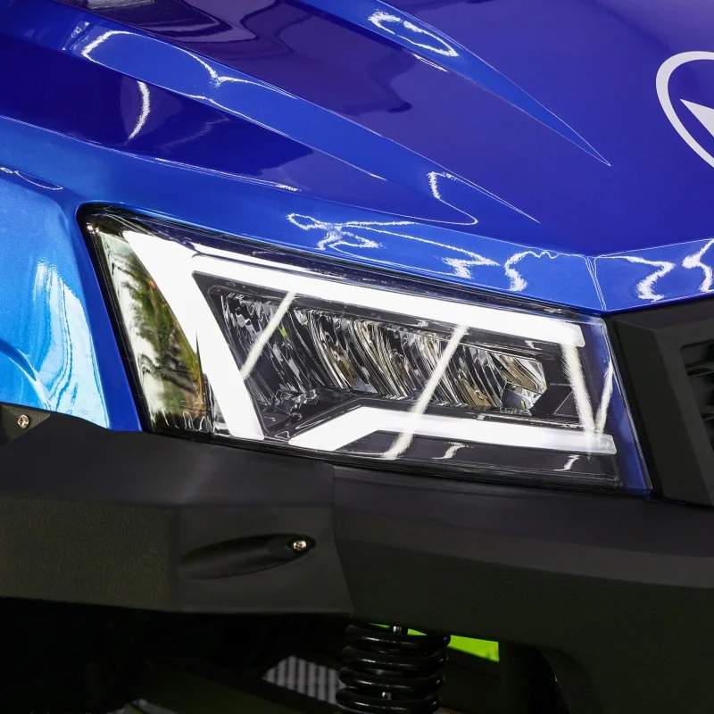 مبيعات المصنع المباشرة الموثوقة: 2/4/6/8 مقاعد، دفع رباعي، عالي السرعة، 5 كيلو وات بالجملة 7 كيلو وات 4WD عربة جولف كهربائية بإطار من سبائك الألومنيوم #6