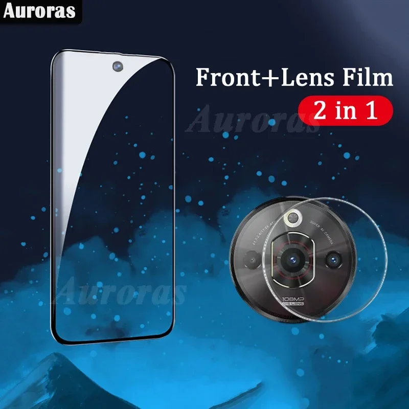 Auroras 2in1 Nubia Focus Pro 5G Screen Protector Hydrogel Film Nubia Focus 5G Lens Protector