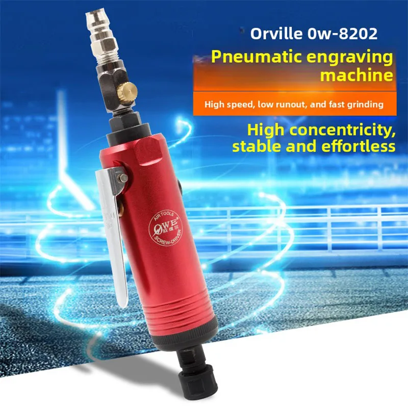 

Ouwei Ow-8202 Pneumatic Engraving Machine, Air Grinder, Large Tire Repair Machine, Engraving and Polishing Machine