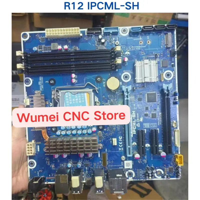 Second-hand test OK original Motherboard R12 IPCML-SH P0JWX No baffle, no other accessories. Ordinary computers cannot be used