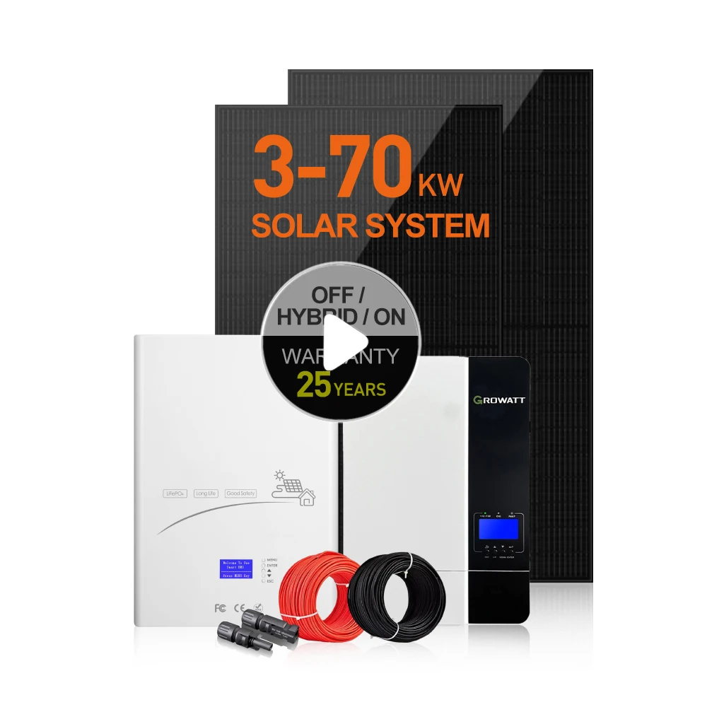 6KW 10KW Plug and Play Home On-Grid Balcony Solar Panel Kit Monocrystalline/Polycrystalline 120V/220V MPPT Controller