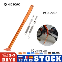 NICECNC Motocross Side Stand Kickstand + Spring Kit For KTM EXC 300 EXC 125 EXC 250 350 400 450 525 Enduro 1998-2007 50303023000