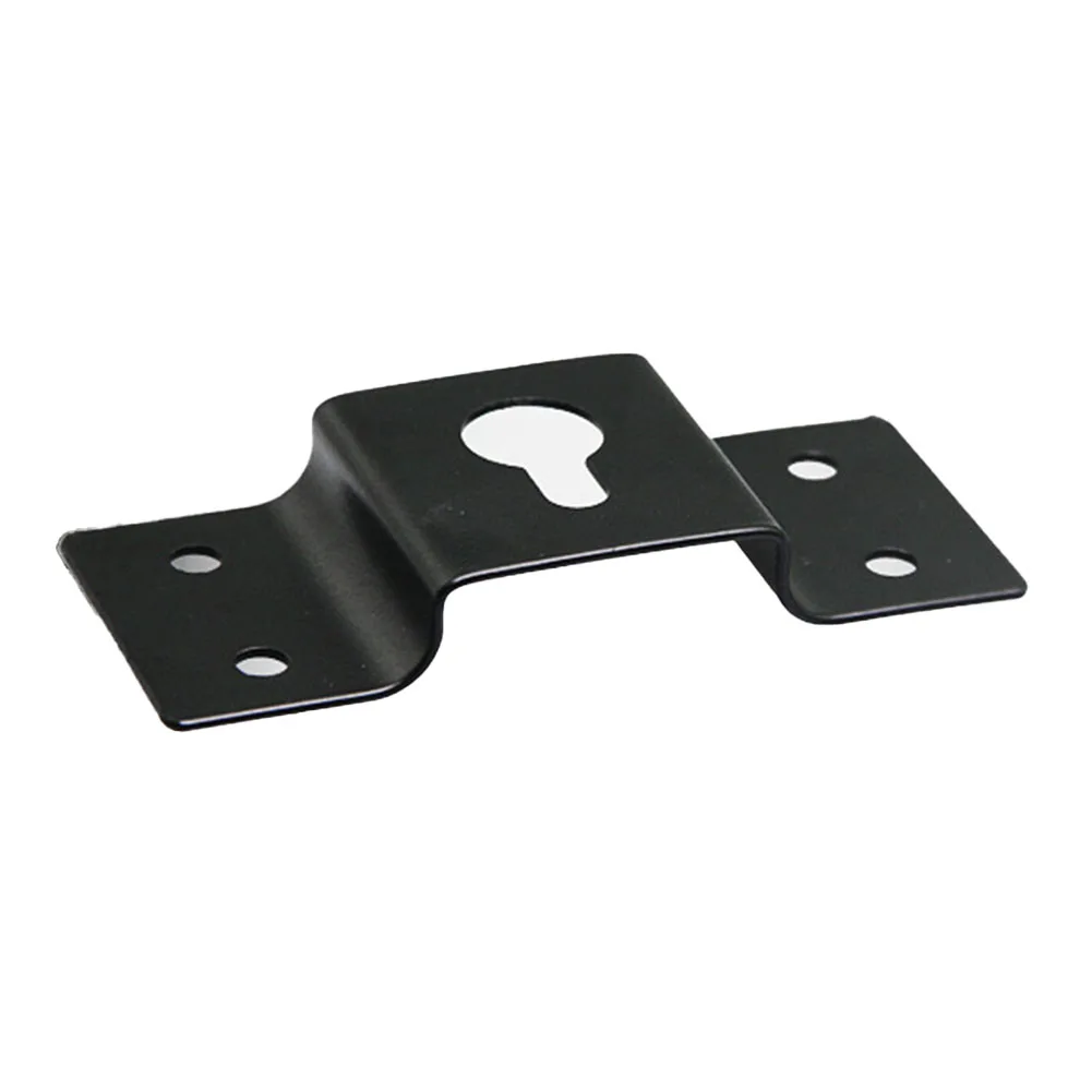 Bracket Mount Hook Hanger Wall Mount Bracket 71x30mm Black Excellent Stability 1.2MM Thick Iron Plate Brand New