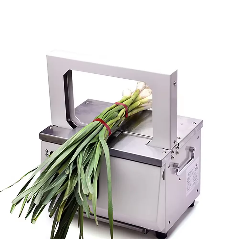 YYIPACK Automatic Strapping Machine Packaging Machine Opp Belt Bank Note Cloth Cash Vegetable Table Bundling Machine