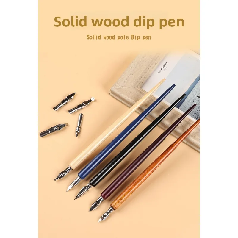 1Pcs Everlasting Pencil Unlimited Writing Solid Wooden Pencil HB Replacement Set Student Drawing Art Pencil School Supplies