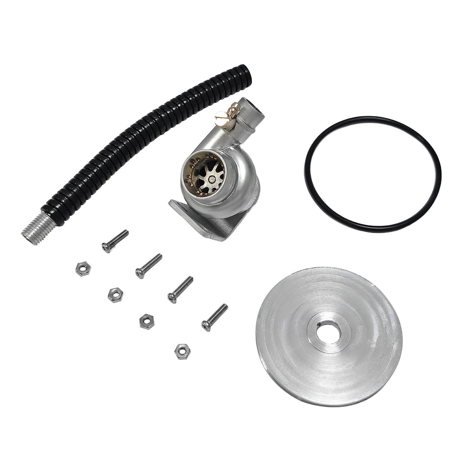 TOYAN NR Methanol Engine Mechanical Swirl RC Turbocharger Simulation Model