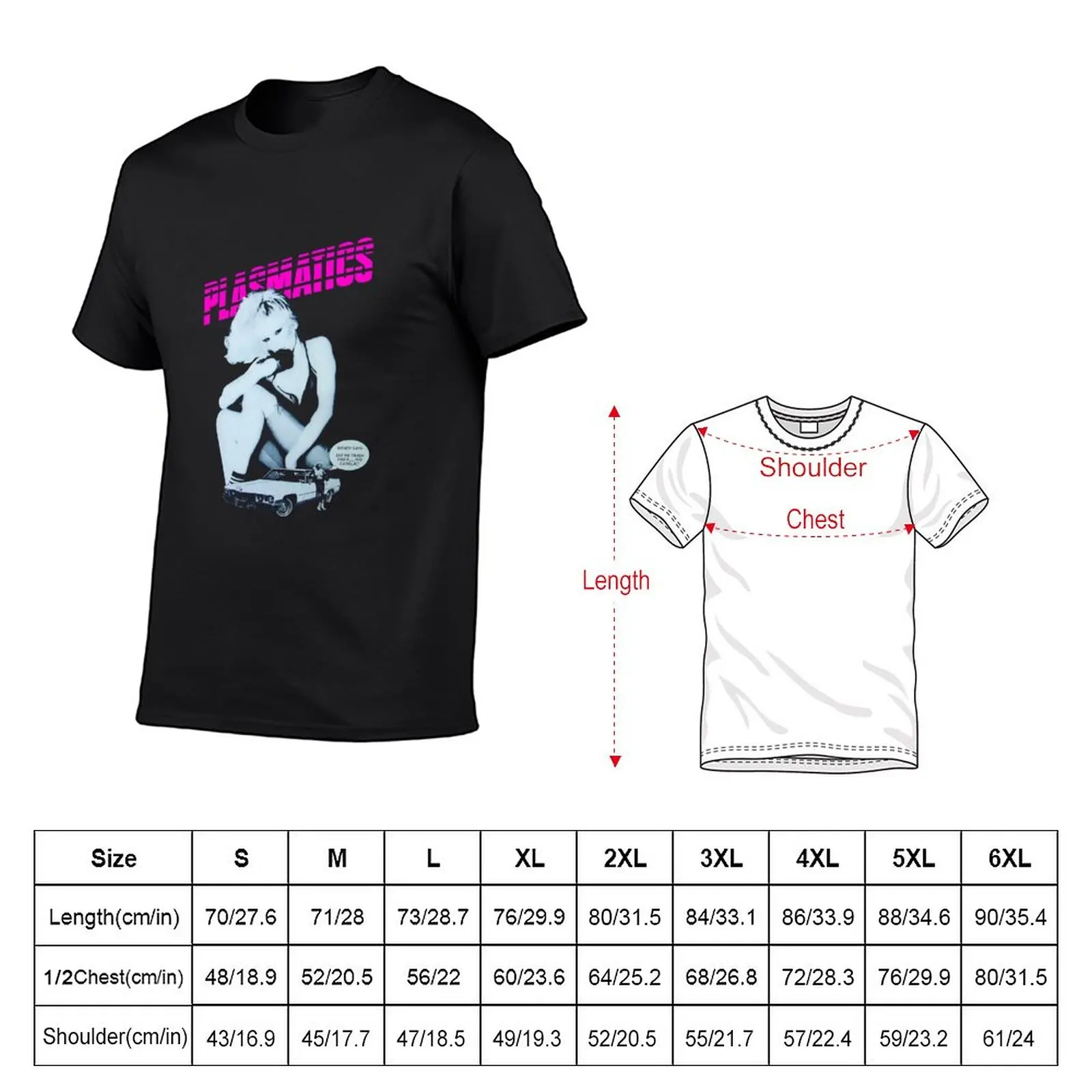 New Plasmatics vintage T-Shirt quick drying t-shirt t shirt man oversized t shirts custom t shirt mens graphic t-shirts funny