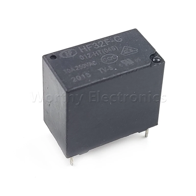 

Free Shipping 10pcs/lot HF32F-G 012-HS HT 10A 250VAC 12V SJ-S-112DM 4pin Small Relay