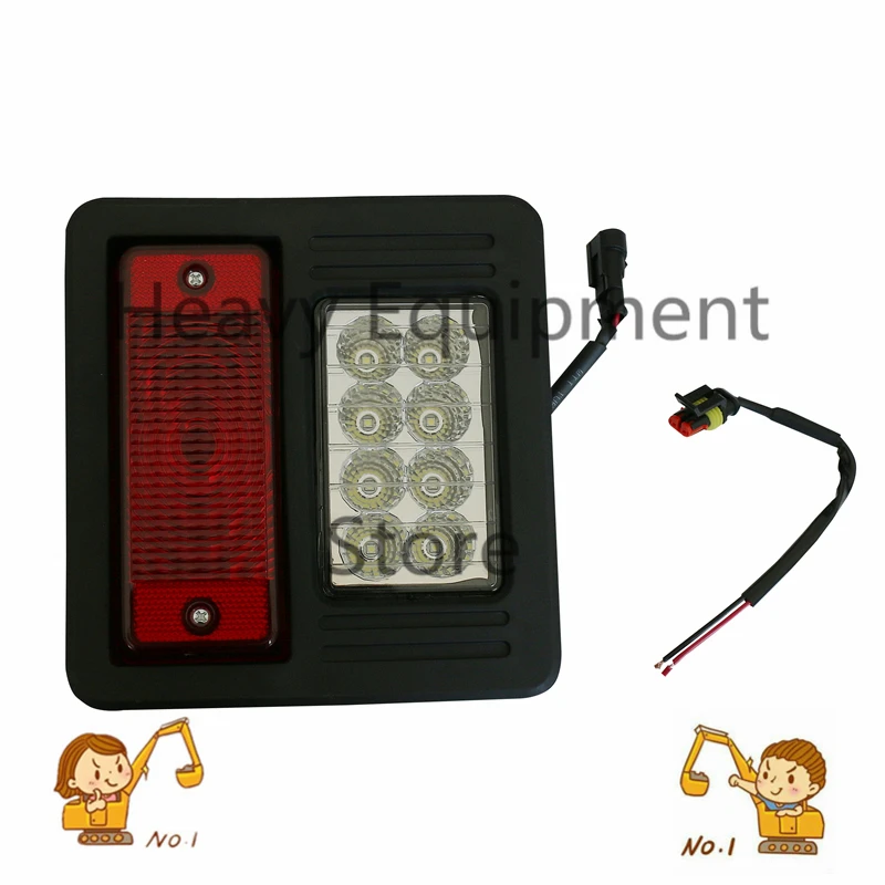 6670284 LED Tail Light Lamp Assembly For Bobcat Skid Steer Loader 553 751 753 763 773 863 864 873 883 963 A220 A300 A770