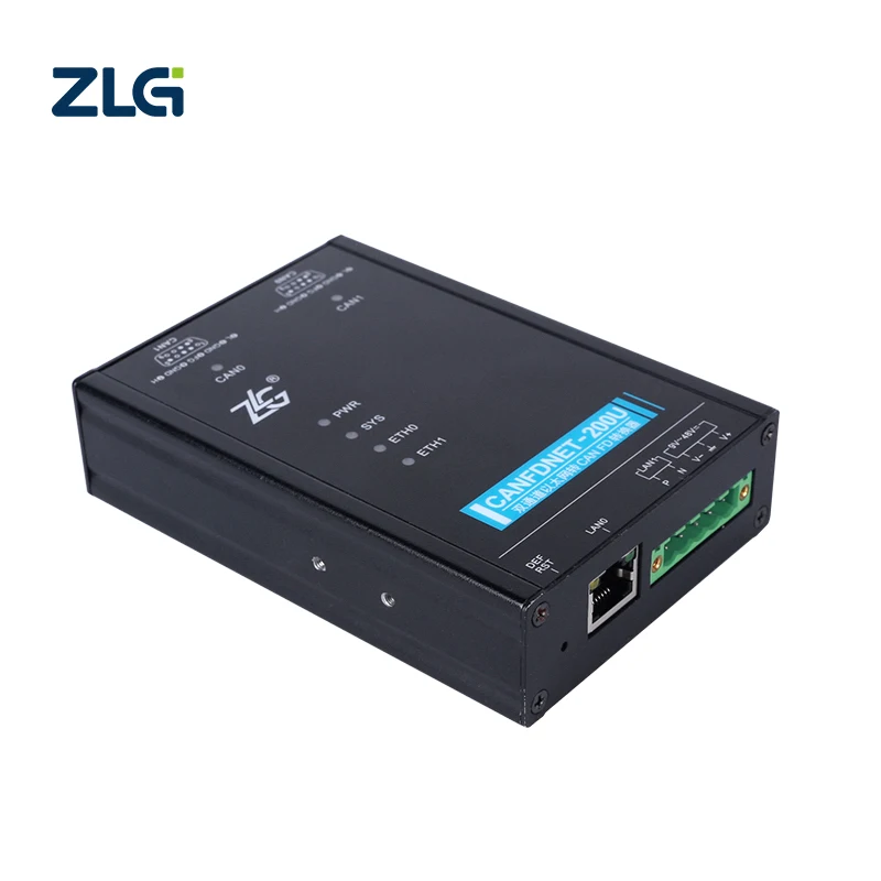 CANFDNET-200U ZLG Ethernet to CANFD device 2-channel CAN-FD supports CAN/CAN-FD communication