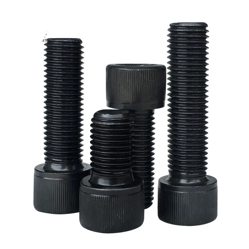 10/20pcs 0# 2# 4# 6# 8# 10# 12.9 High Tensile Unc American Standard Hex Socket Cap Screw Allen Bolt Carbon Steel