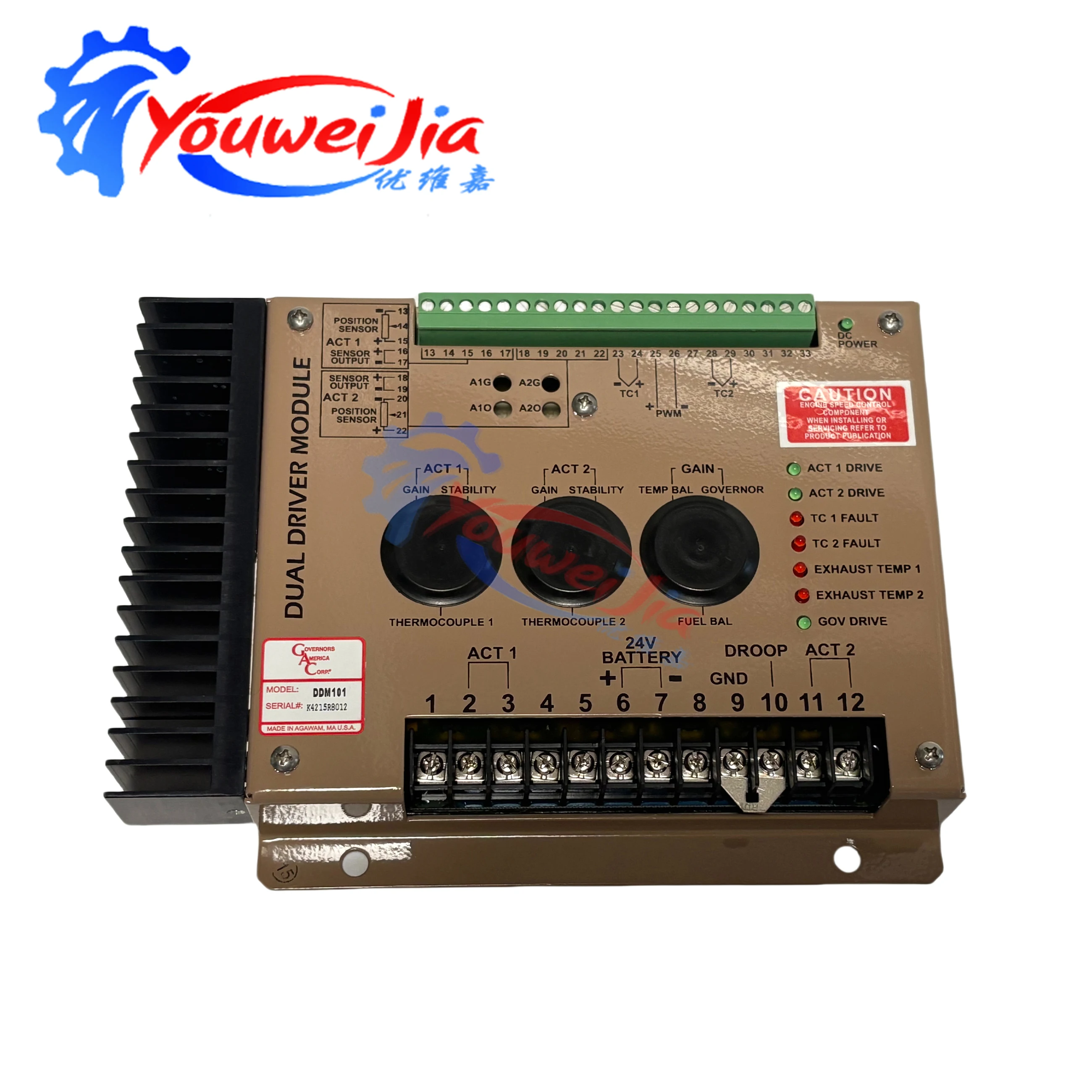 Genset Generator Speed Control Unit DDM101 - Precision Engineered for Optimal Performance
