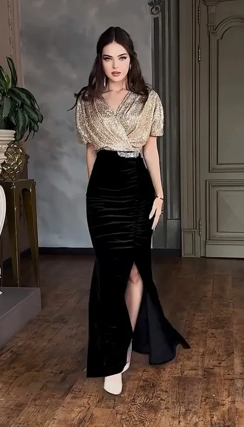 Thumbnail 2 - #9 New Womens Sequin Party Dress Arrivals