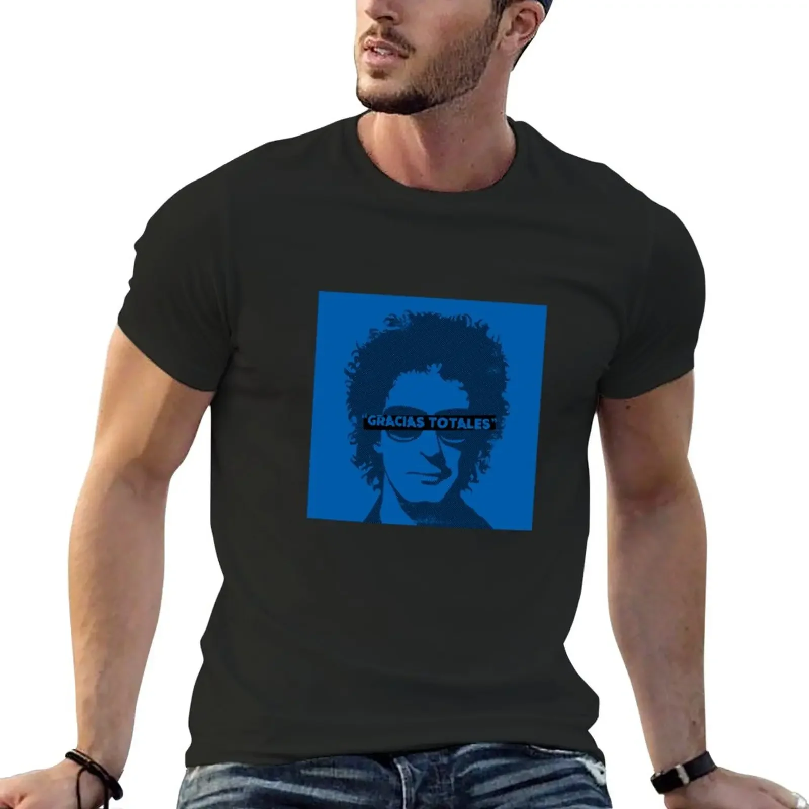 New Cerati Soda Stereo, Rock en espa?ol gracias totales pop art T-Shirt funny t shirt summer tops fitted t shirts for men