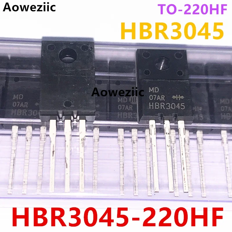 hbr3045-220hf-to-220hf-hbr3045-45В-15А-640мВ@15А-Диод-Шоттки
