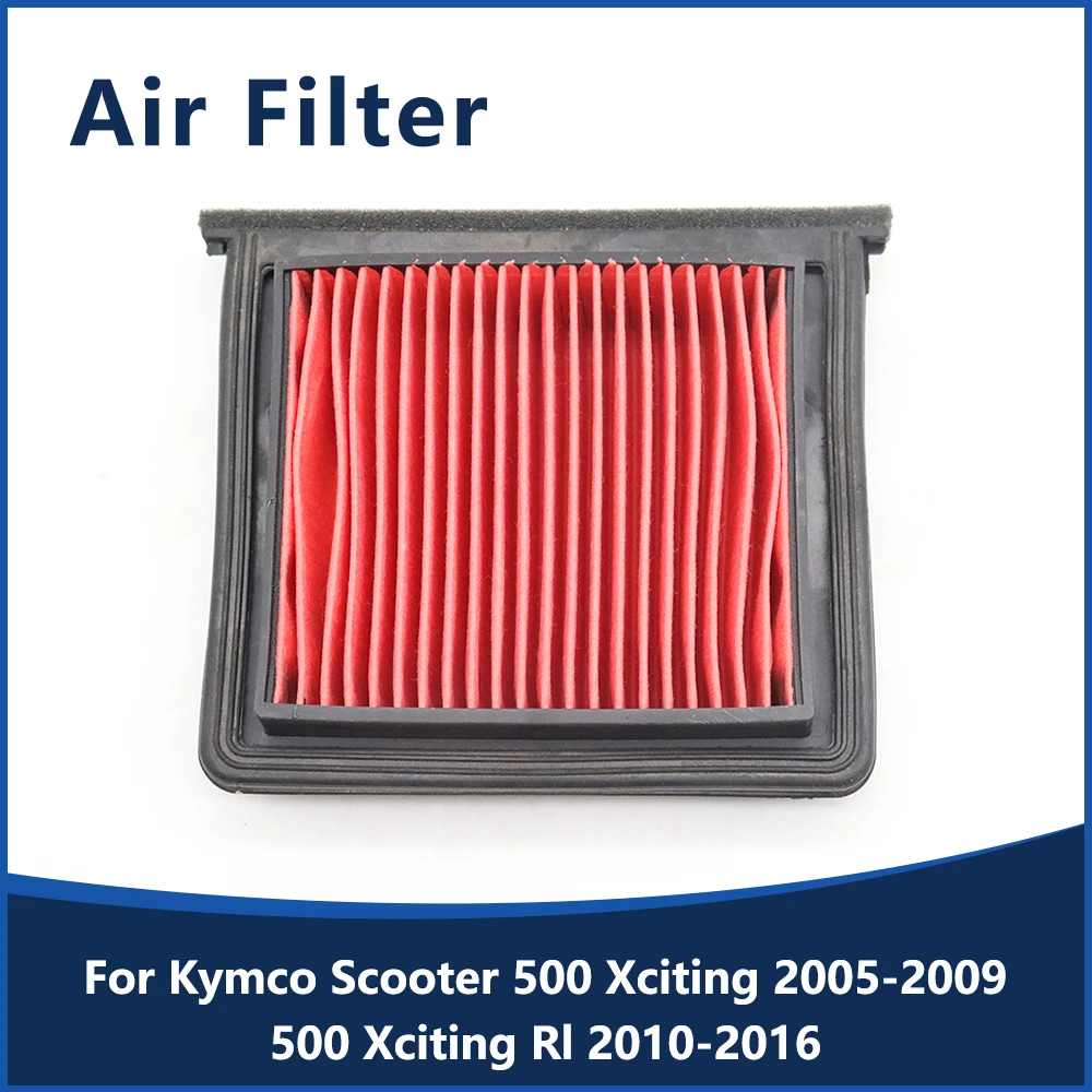 

For Kymco Scooter 500 Xciting 2005-2009 Scooter 500 Xciting RI 2010-2016 Motorcycle Air Filter Engine Intake Cleaner Accessories