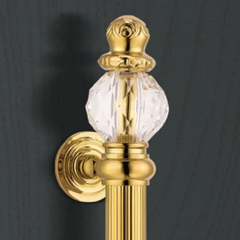 Scrystal design stainless steel door lever pull handle