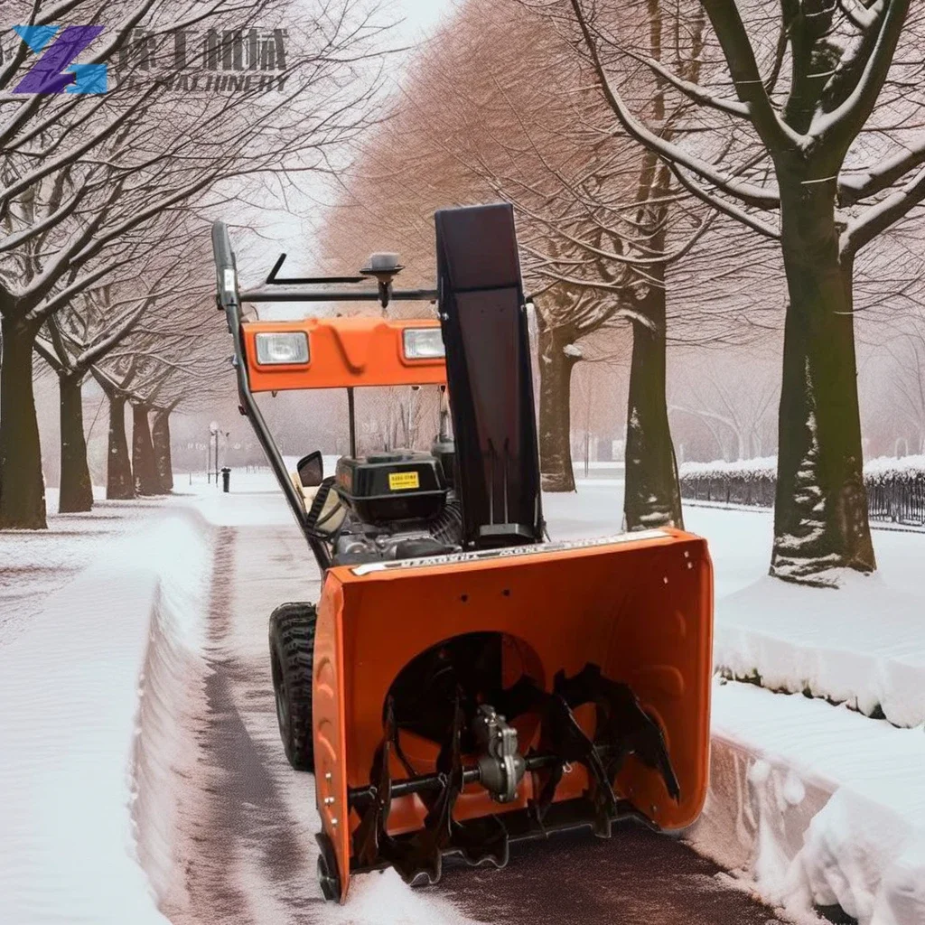 YG Powerful & Highly Efficient Snow Sweeper Engine for Home & Street Use Removes Thick Snow Easily