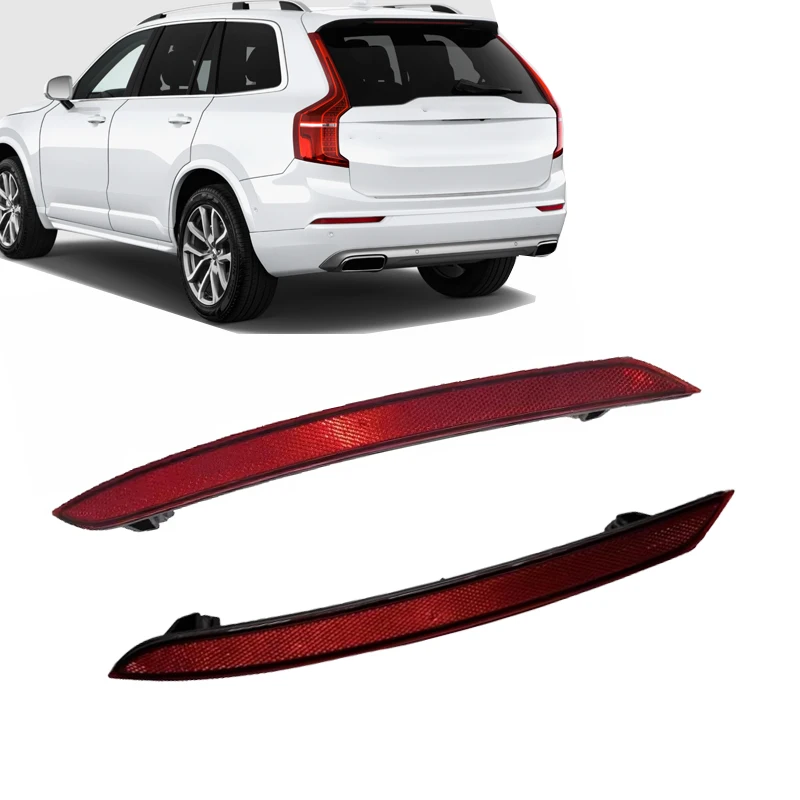 

Car Rear Bumper Reflector Light Without Bulb For Volvo XC90 2016 2017 2018-2022 Rear Bar Light Fog Signal Lamp 31468556 31468557