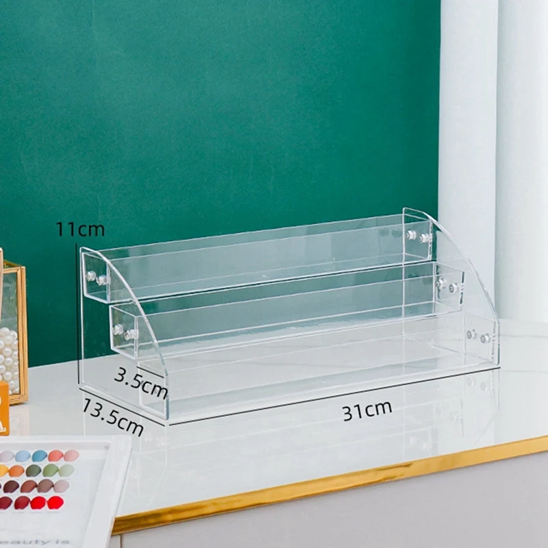 BAAG-3-Tier  Display Rack For Health Center With 3.5Cm Slot For Medicine Storage