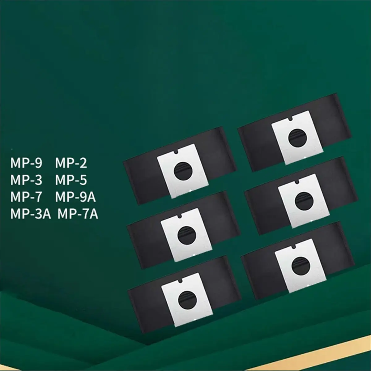 Abzd 6PCS Dust Bag Replacement Parts For Mitsubishi MP-9 MP-2 MP-3 MP-5 MP-7 MP…