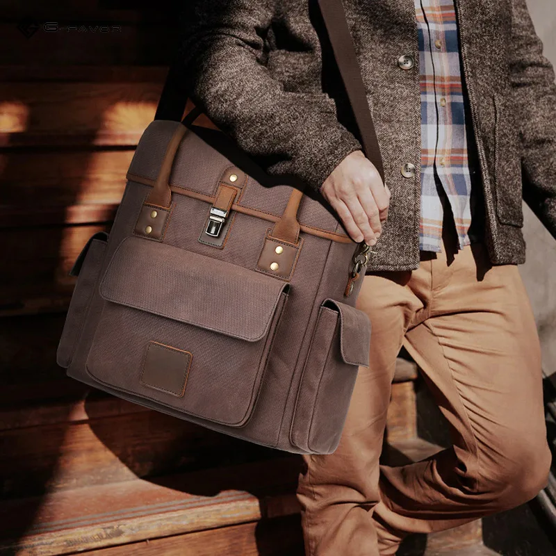 Men's genuine leather wine accessory storage bag, European and American style backpack, wine tote bag,