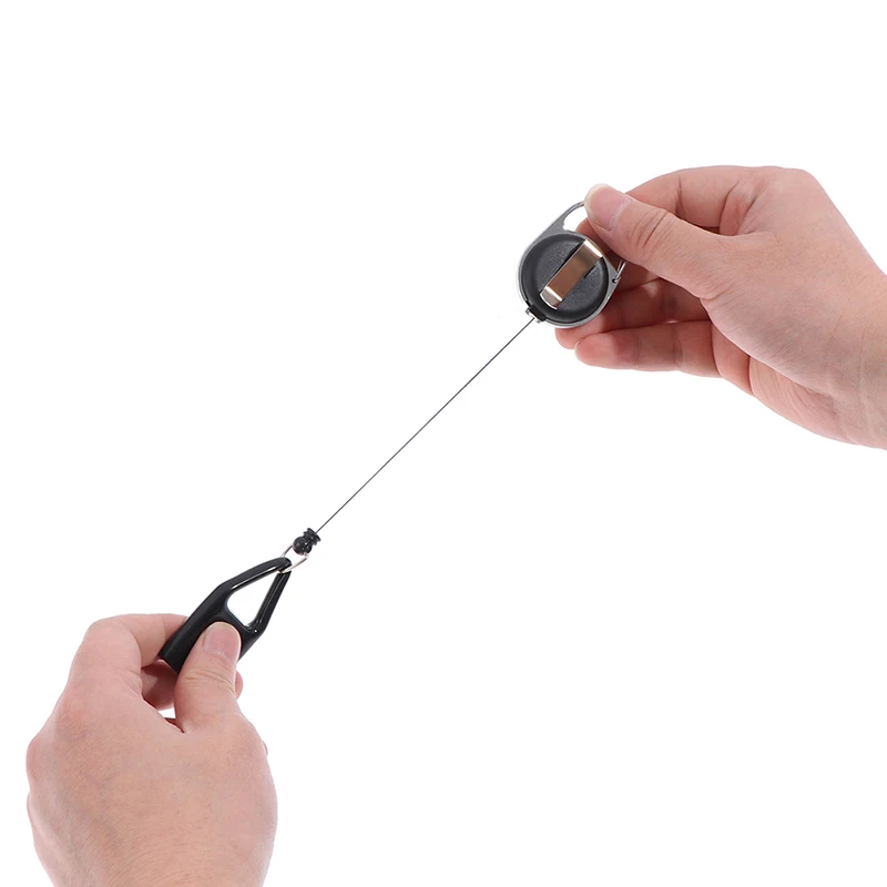 

Light Leash Safe Stash Clip case Retractable Keychain Light Holder