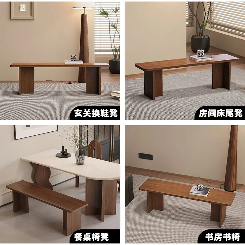 Banco estilo medieval banco casual retrô