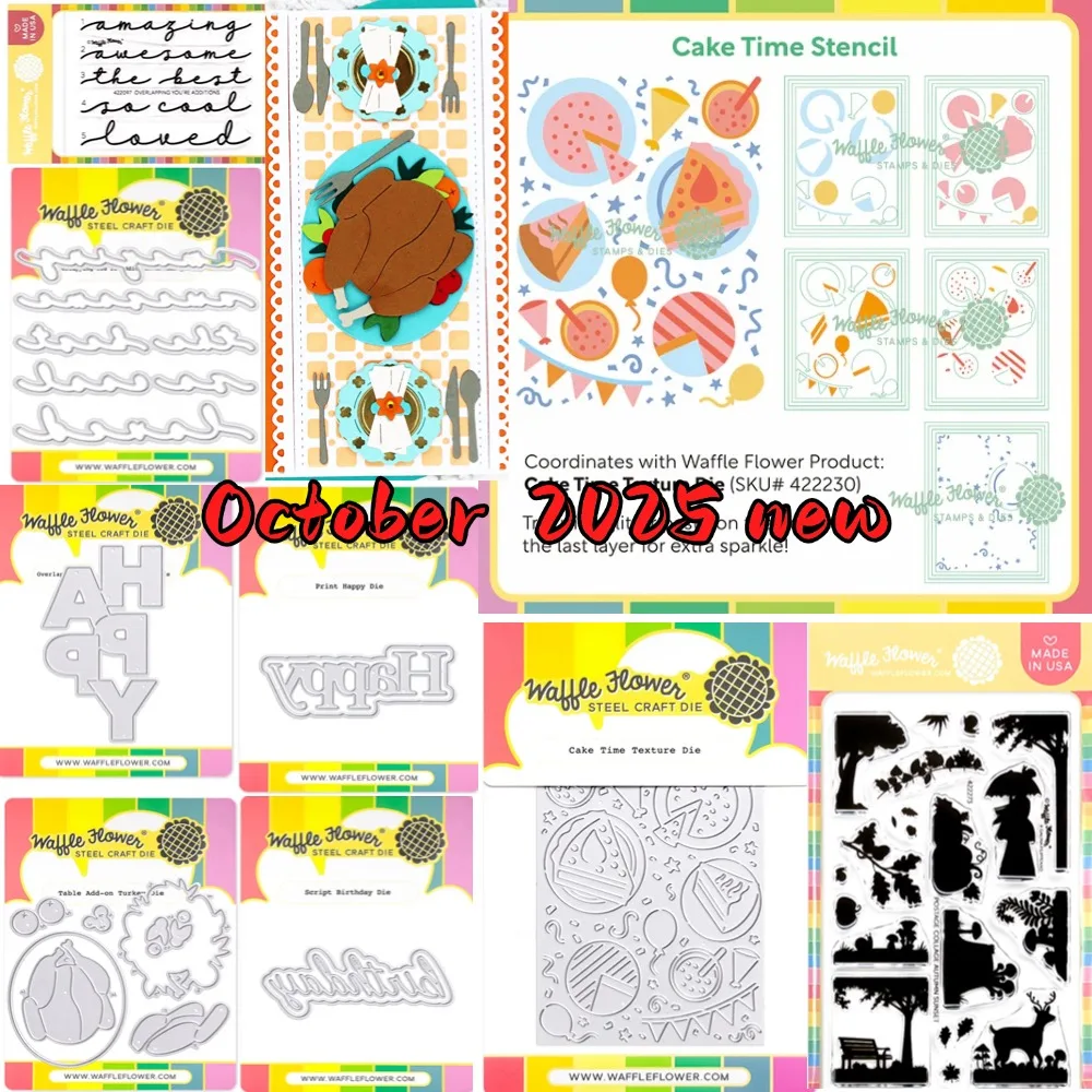 Branche 2025 nouvelles matrices de découpe en métal timbres pochoir Scrapbook journal décoration modèle de gaufrage bricolage carte de voeux à la main