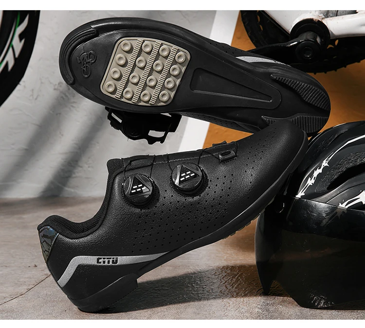 Fahrradschuhe für Herren, professionelle SPD-Rennradschuhe für die Straße, MTB-Mountainbike-Schuhe, lockfreie Fahrradschuhe für Damen – Detail 25
